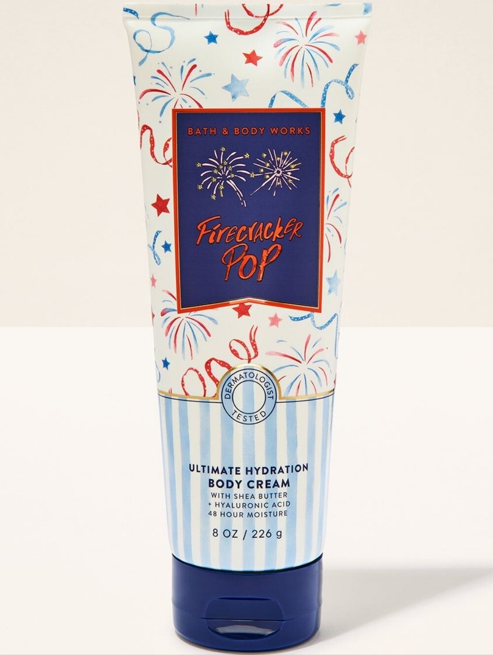 Bath & Body Works Firecracker Pop Body Cream 8oz NEW RARE